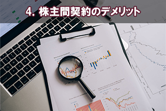 4．株主間契約のデメリット