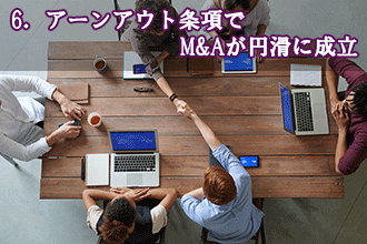 6．アーンアウト条項でM&Aが円滑に成立