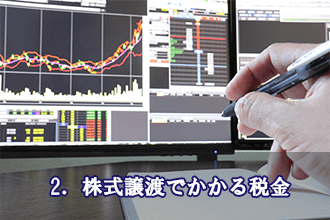 2．株式譲渡でかかる税金