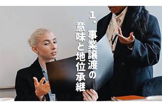事業譲渡の意味と地位承継
