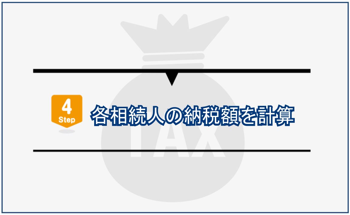 11_各相続人の納税額を計算
