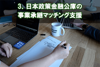 3．日本政策金融公庫の事業承継マッチング支援